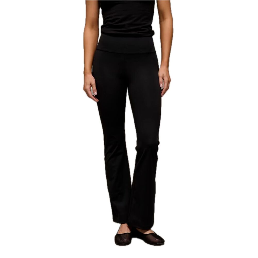 AMERICAN EAGLE The Everything High Waisted Flare Legging Black Size Large